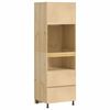 vidaXL Kast met plank Honing 60 x 32 x 40 cm Massief grenenhout