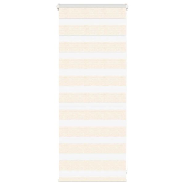 vidaXL Zebra rolgordijn 60x100 cm stofbreedte marmerbeige 55,9 cm