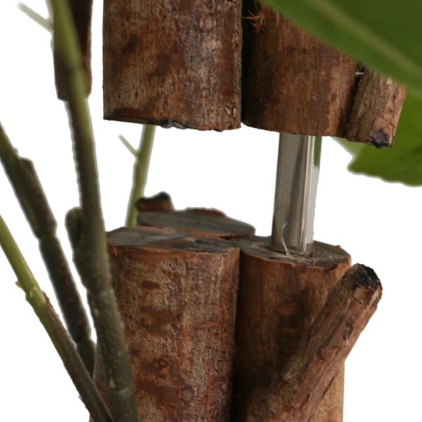 vidaXL Kunstcitroenboom met 3 stammen 180 cm polypropeen groen