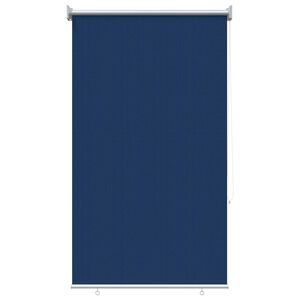vidaXL Buitenrolgordijn 90% UV-blok Blauw 80 x 140 cm HDPE