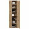vidaXL Highboard artisanaal eikenkleurig 40 x 42.5 x 185 cm