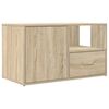 vidaXL Hoekkast 200x40x45 cm bewerkt hout sonoma eikenkleurig