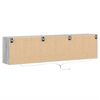 vidaXL Tv-wandmeubel met LED-verlichting 180x31x45 cm grijs sonoma