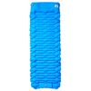 vidaXL Kampeermatras met kussen zelfopblazend 1-persoons blauw