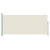 vidaXL Windscherm uittrekbaar 140x300 cm cr&egrave;mekleurig