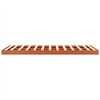 vidaXL Bedframe massief grenenhout wasbruin 140x200 cm
