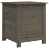 vidaXL Kussenbox 50x50x56 cm massief vurenhout antracietkleurig