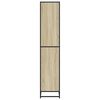 vidaXL Boekenkast 60x35x170,5 cm bewerkt hout sonoma eikenkleurig