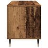 vidaXL Platenkast met plank Oud hout 100 x 38 x 48 cm Bewerkt hout