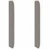 vidaXL Hoofdbord oor Taupe 80 x 16 x 4 cm Stof