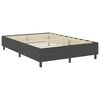 vidaXL Boxspringframe stof grijs 180x200 cm