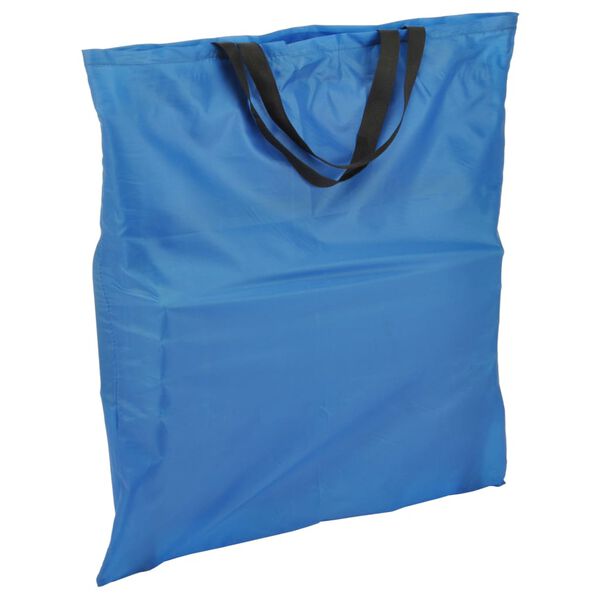 HI Strandmat stoel opvouwbaar PVC blauw