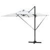 vidaXL Parasol Zand 286 x 285 x 270 cm Aluminium