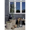 House Nordic 2-delige Mandenset Ivy rond kubu rattan