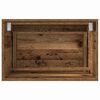 vidaXL Badkamermeubelset 2 pcs Oud Hout 57 x 37 x 45 cm Bewerkt hout