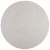vidaXL Binnen kleed LUGO Cr&egrave;me en Grijs &Oslash; 200 CM Polyester