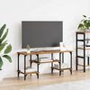 vidaXL TV-kast Oud Hout 102 x 35 x 45,5 cm Gemonteerd hout en ijzer