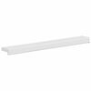vidaXL Vensterbank Wit 60 x 10 x 4,5 cm PVC