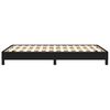 vidaXL Bedframe zonder matras 120x190 cm stof zwart