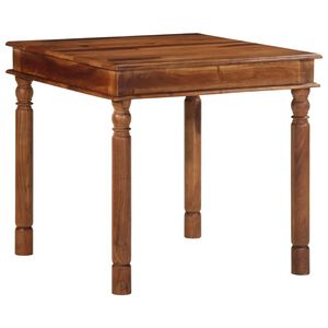 vidaXL Eettafel 80x80x77 cm massief acaciahout