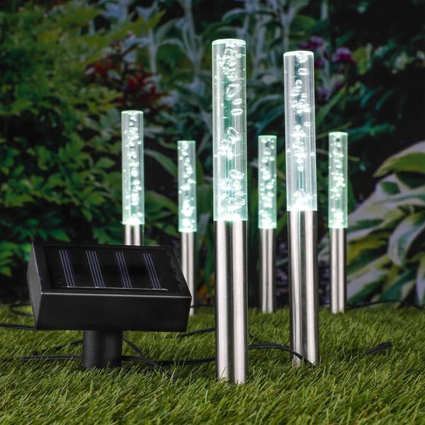 HI Bubbellampen 6 st solar LED