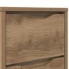 vidaXL Nachtkastje Artisan Eiken 30,5 x 30 x 43 cm Bewerkt hout