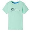 Kindershirt met korte mouwen 116 lichtgroen