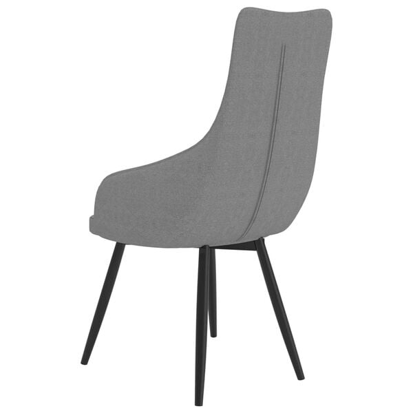 vidaXL Fauteuil stof lichtgrijs