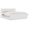 vidaXL Bedframe met hoofdeinde Wit 180 x 200 cm Bewerkt hout
