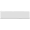 vidaXL Raamsokkel Wit 80 x 20 x 4,5 cm PVC