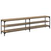 vidaXL TV-kast 200 x 30 x 50 cm Artisan Eiken Gemonteerd hout en ijzer