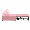 vidaXL Slaapbank Roze 194 x 67 x 82 cm Fluweel
