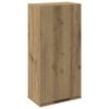 vidaXL Badkamerkast wandgemonteerd 32x20x67 cm artisanaal eikenkleur