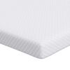 vidaXL Traagschuimmatras topper 90 x 190 cm Thick Stof-100% polyester