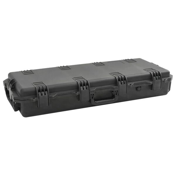 vidaXL Flightcase draagbaar 100,5x42x17 cm PP zwart