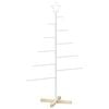 vidaXL Metalen kerstboom met standaard KUOPIO 125 cm Staal Wit