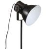 vidaXL Vloerlamp 25 W E27 35x35x65/95 cm zwart