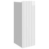 vidaXL Wandkast Hoogglans Wit 33 x 34,5 x 94 cm Bewerkt hout