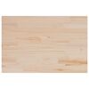 vidaXL Tafelblad rechthoekig 80x50x1,7 cm massief grenenhout