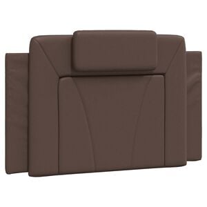 vidaXL Hoofdbordkussen "Viana" 80 cm kunstleer bruin