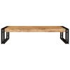 vidaXL Badkamerplank Bruin 100 x 50 x 23 cm Massief Ruw Mango Hout