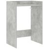 vidaXL Wasmachinekast Betongrijs 67,5 x 48 x 97 cm Bewerkt hout