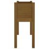vidaXL Plantenbakken 2 st 70x31x70 cm massief grenenhout honingbruin