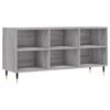 vidaXL Tv-meubel 103,5x30x50 cm bewerkt hout grijs sonoma eikenkleurig