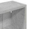 vidaXL Badkamer wandkast met plank Beton Grijs 40 x 16 x 62,5 cm