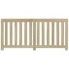 vidaXL Radiatorombouw 175x20x82 cm bewerkt hout sonoma eikenkleurig