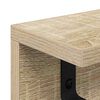 vidaXL Wandgemonteerde kapstok Sonoma Eiken 40 x 10,5 x 10,5 cm