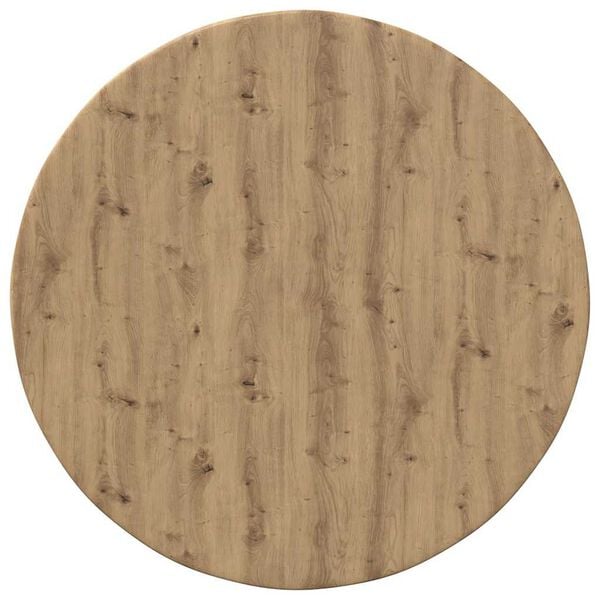 vidaXL Tafelblad artisanaal eikenkleurig 50 x 50 x 1,5 cm Bewerkt hout