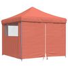 vidaXL Partytent Terracotta 292 x 292 x 315 cm Oxford Stof