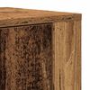 vidaXL Highboard met lade Oud hout 80 x 33 x 150 cm Bewerkt hout